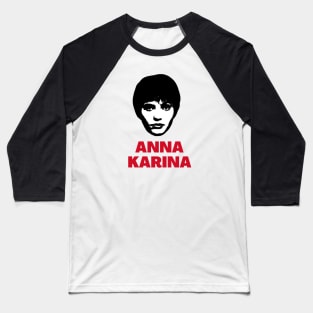 Anna karina -> 70s style Baseball T-Shirt